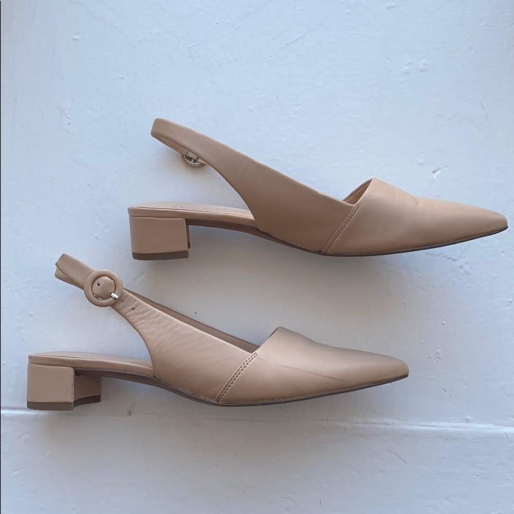 Franco Sarto Slingback Pointy Toe Pump